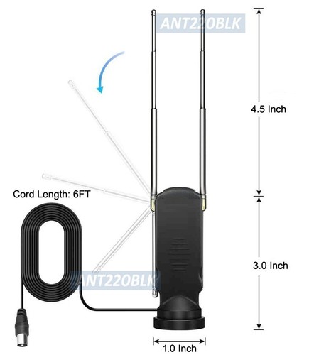 Dual telescopic antenna - dual,
