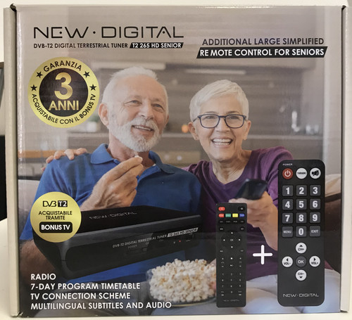 Decoder new digital dvb - digital, t2